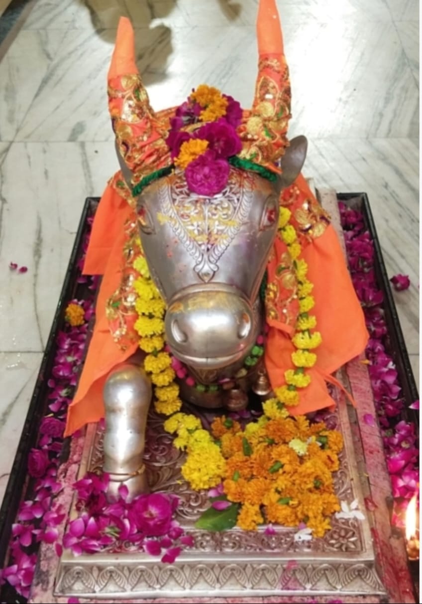 Ujjain Mahakaleshwar temple Baba Mahakal makeup on 28 June 2022