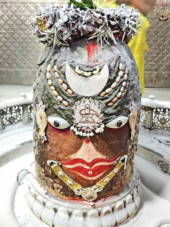 Ujjain Mahakaleshwar temple Baba Mahakal makeup on 28 July 2022