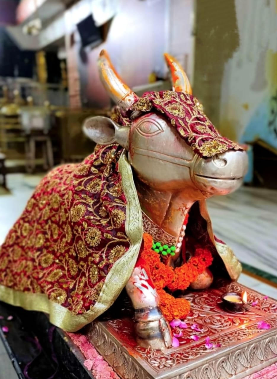 Ujjain Mahakaleshwar temple Baba Mahakal makeup on 29June 2022