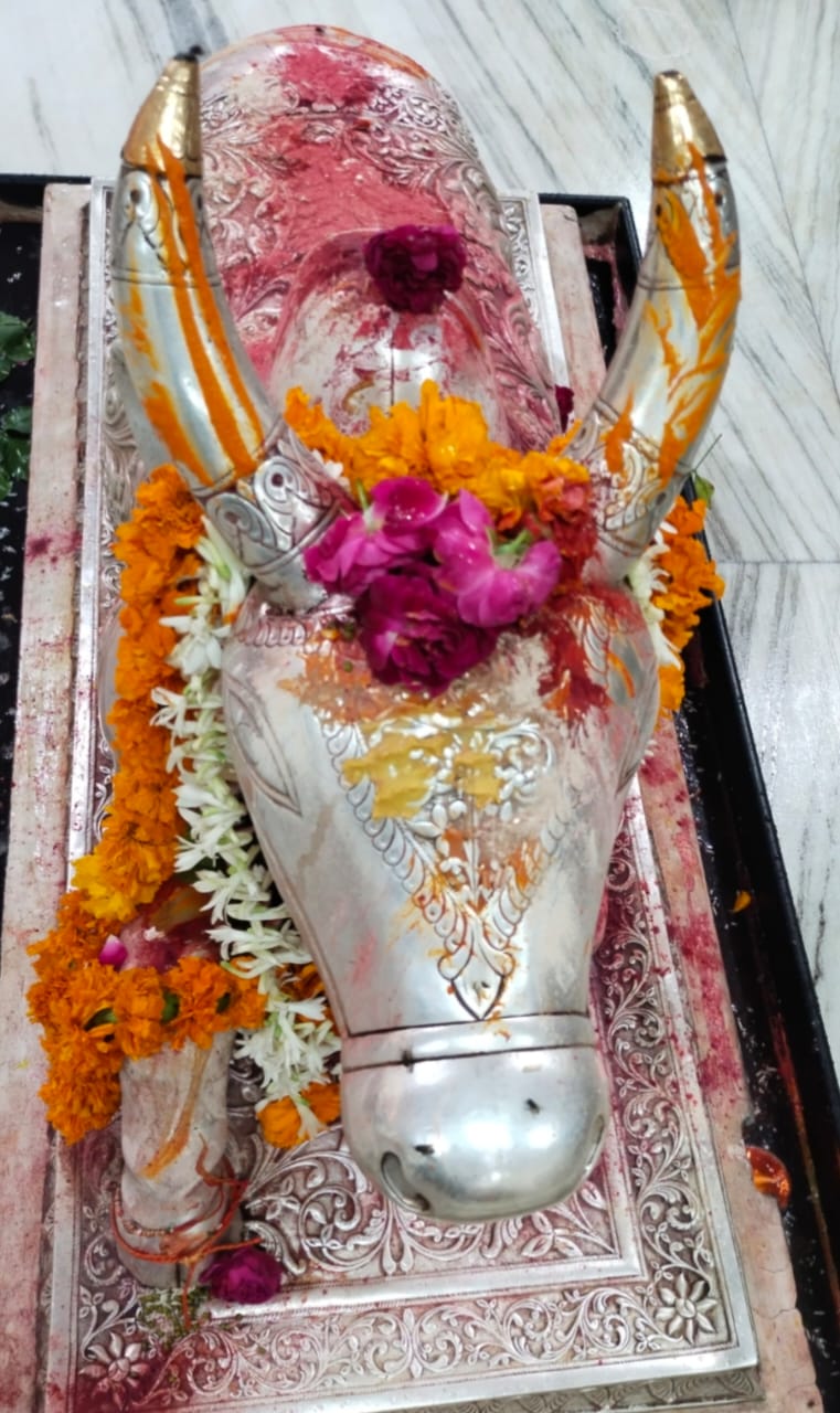 Ujjain Mahakaleshwar temple Baba Mahakal makeup on 29 July 2022