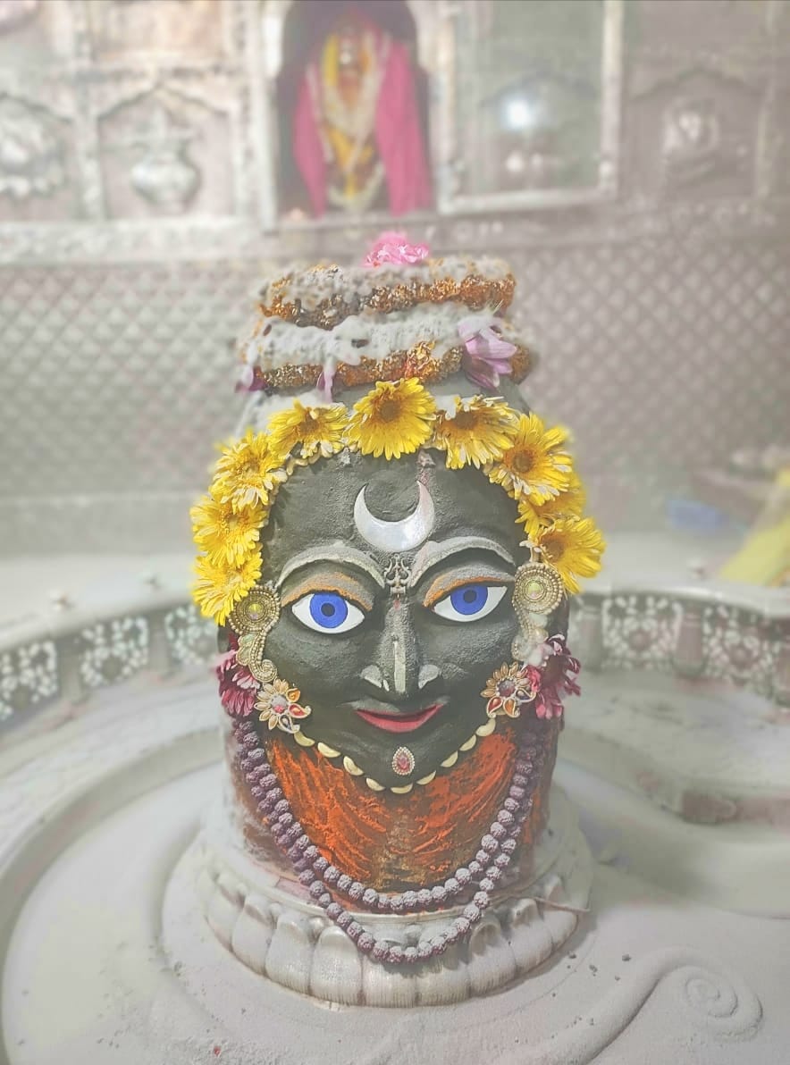 Ujjain Mahakaleshwar temple Baba Mahakal makeup on 30 April 2022