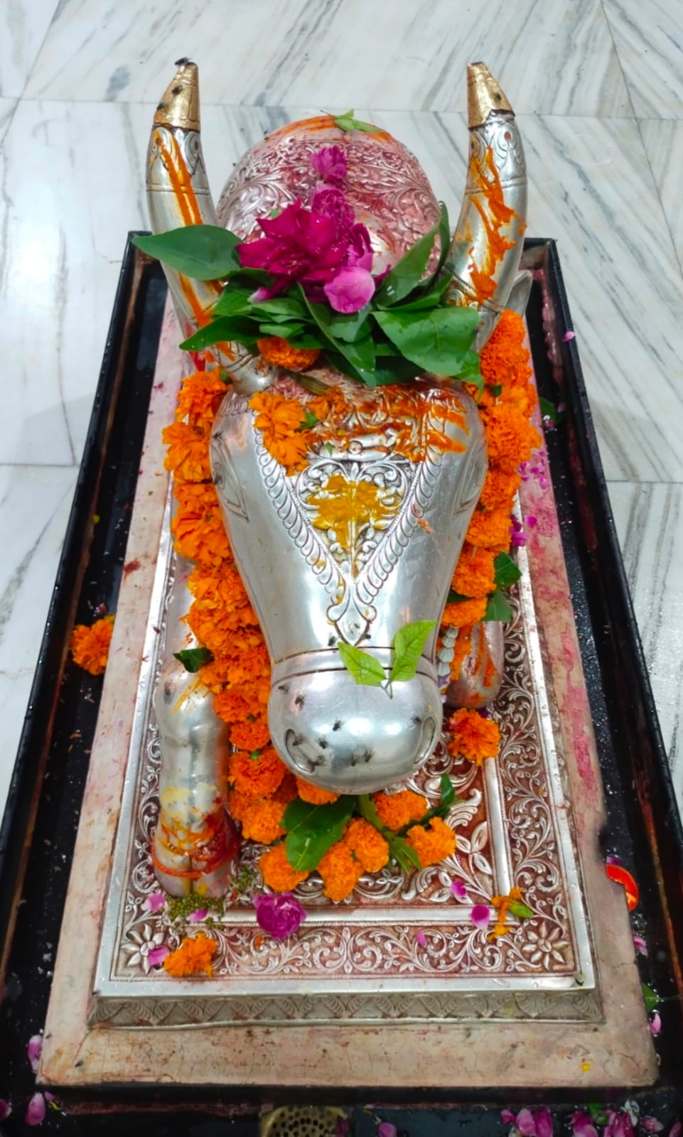 Ujjain Mahakaleshwar temple Baba Mahakal makeup on 30 September 2022