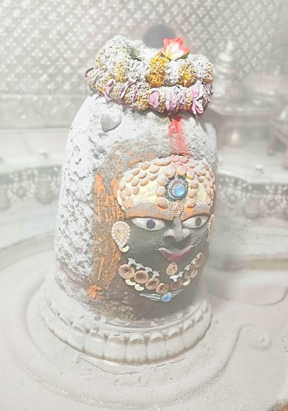 Ujjain Mahakaleshwar temple Baba Mahakal makeup on 3 April 2022