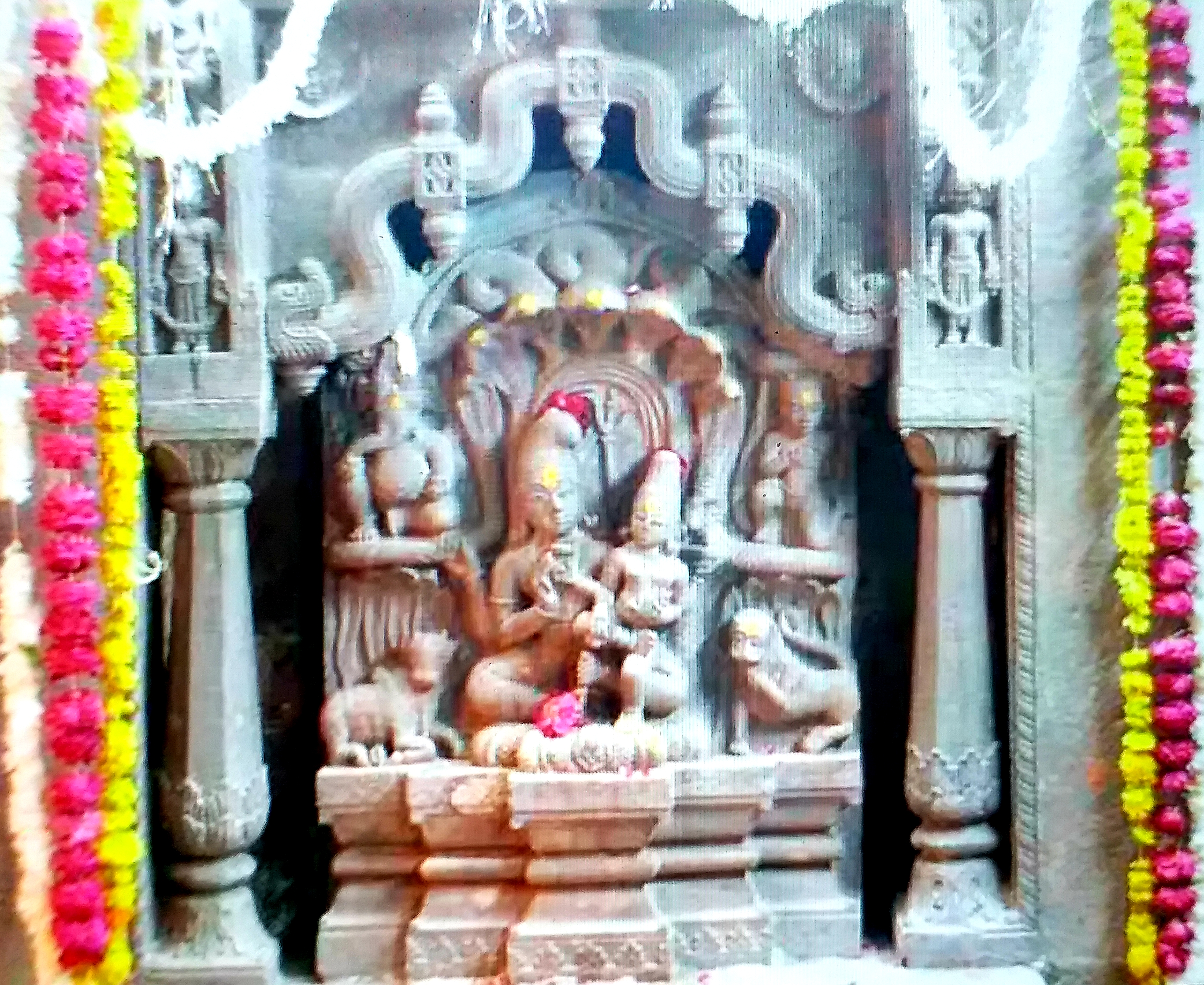 Ancient statue of lord shiva