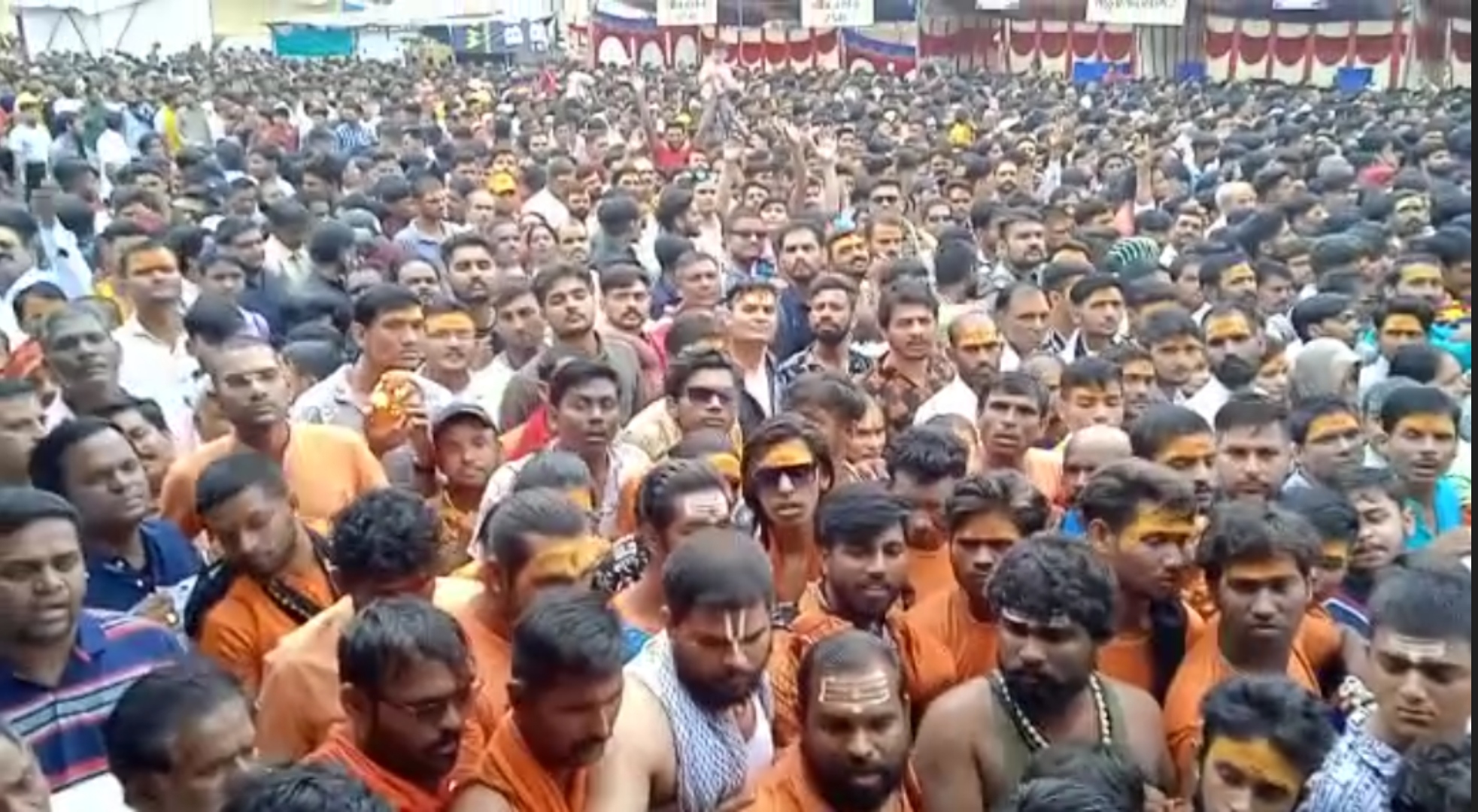 Devotees in Ujjain on Monday of Shravan