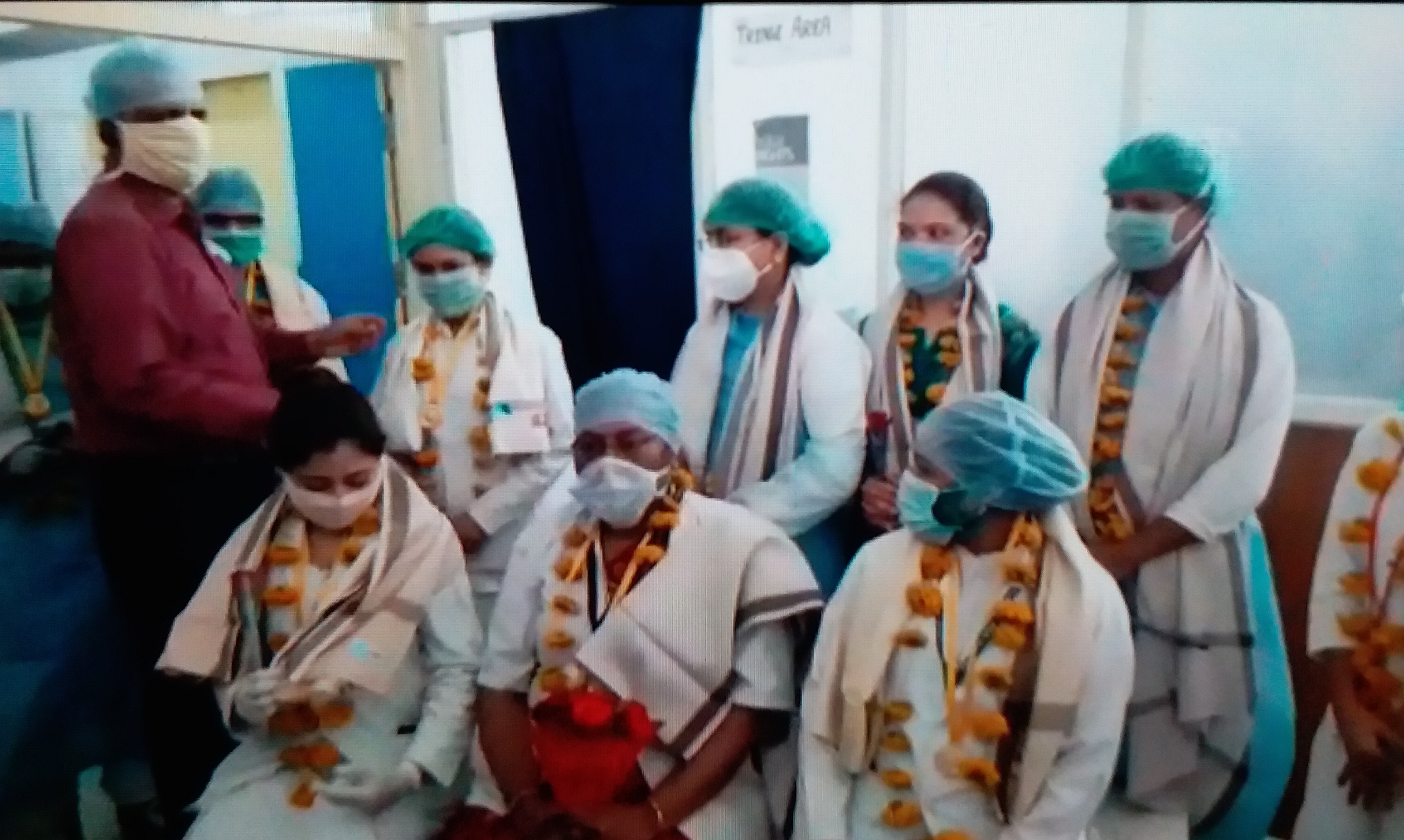 Nurses honored in Vidisha on International Nurses Day