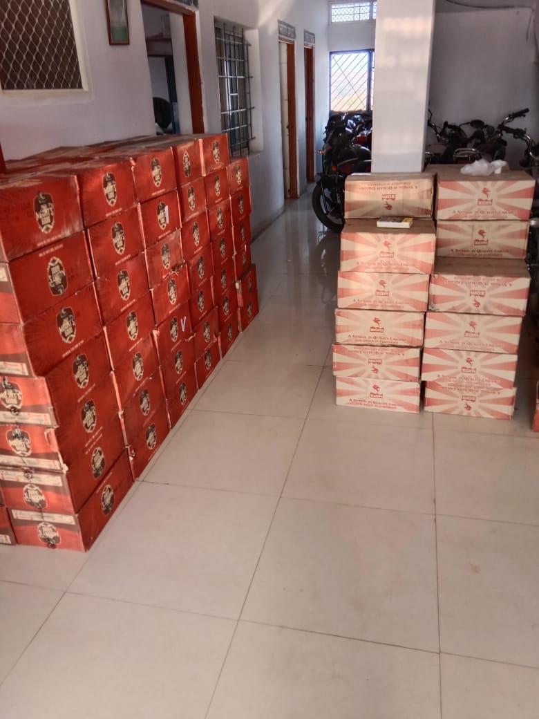 Illegal liquor seized