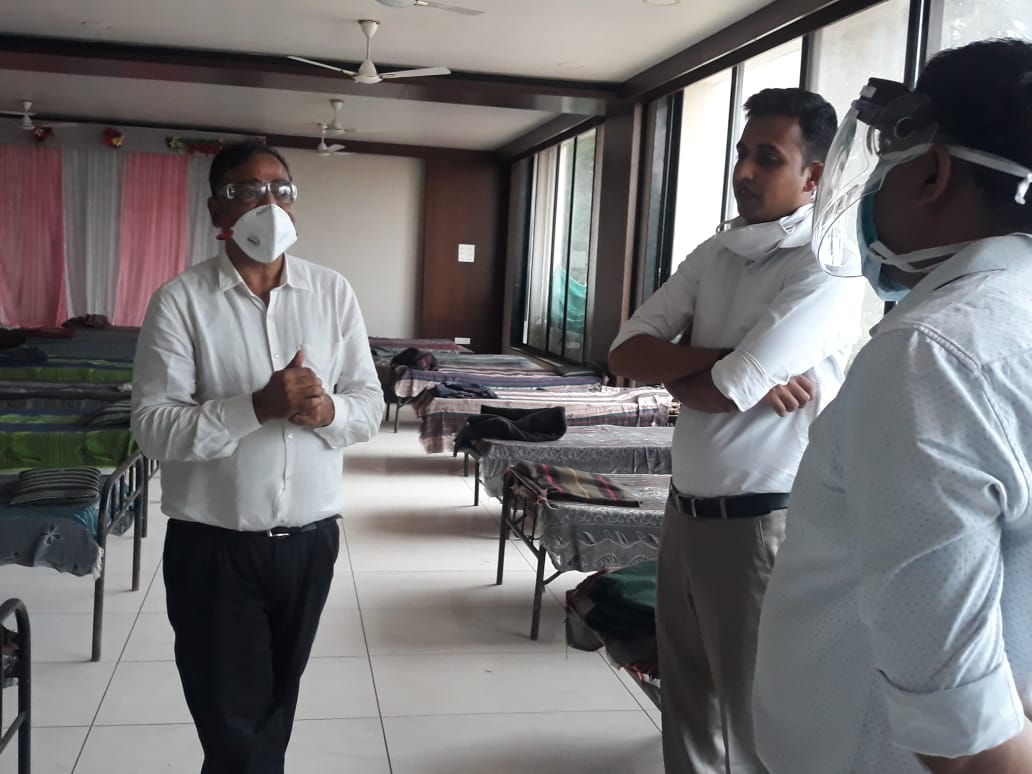 Ratlam: Medical College Dean observes Javra Covid Center