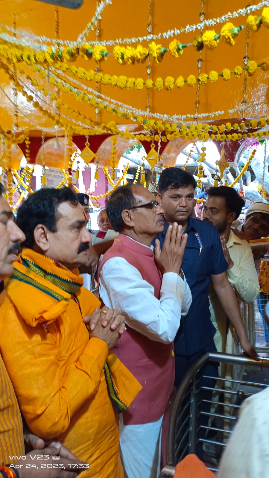 pitambara temple built in lines of mahakal lok