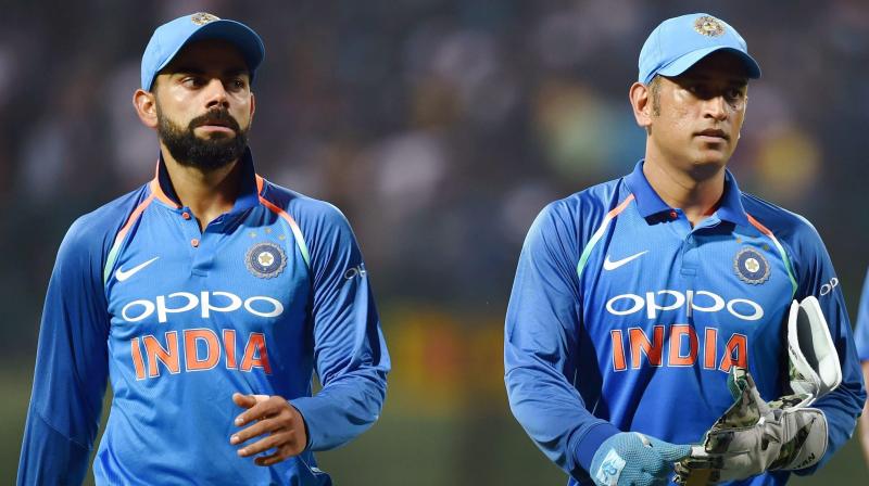 MS Dhoni's presence is crucial for Virat Kohli's decision making.