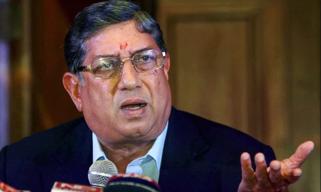 CSK owner N Srinivasan