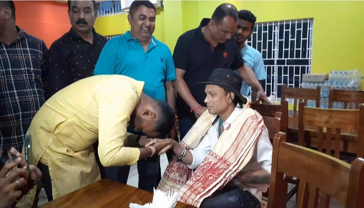 Zubeen Garg in Nalbari