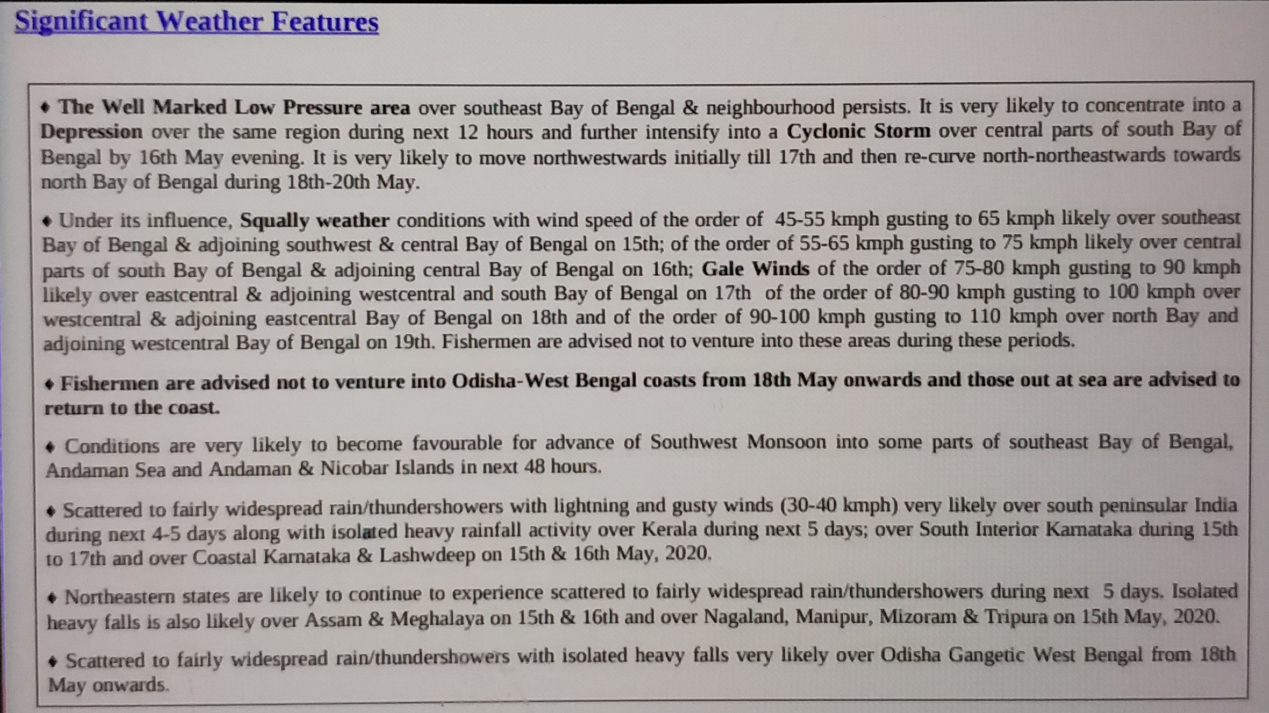 IMD Forecast  Cyclone likely to build in Bay of Bengal  Cyclone southeast Bay of Bengal  Cyclone likely to build  ന്യൂഡൽഹി  ചുഴലിക്കാറ്റ്  ബംഗാൾ ഉൾക്കടൽ  ന്യൂനമർദം  ഇന്ത്യൻ കാലാവസ്ഥാ വകുപ്പ്