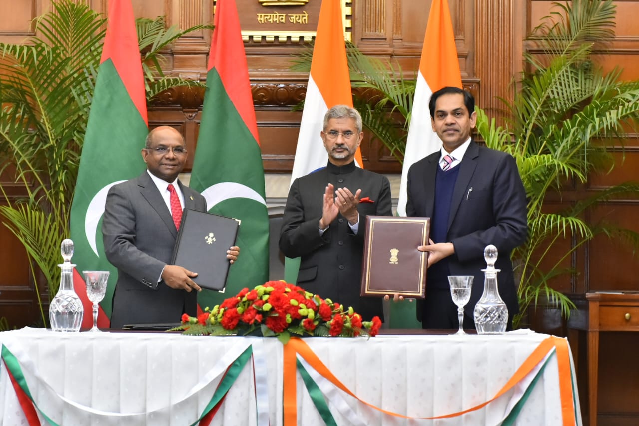 Three MoUs signed during 6th India-Maldives Joint Commission Meet