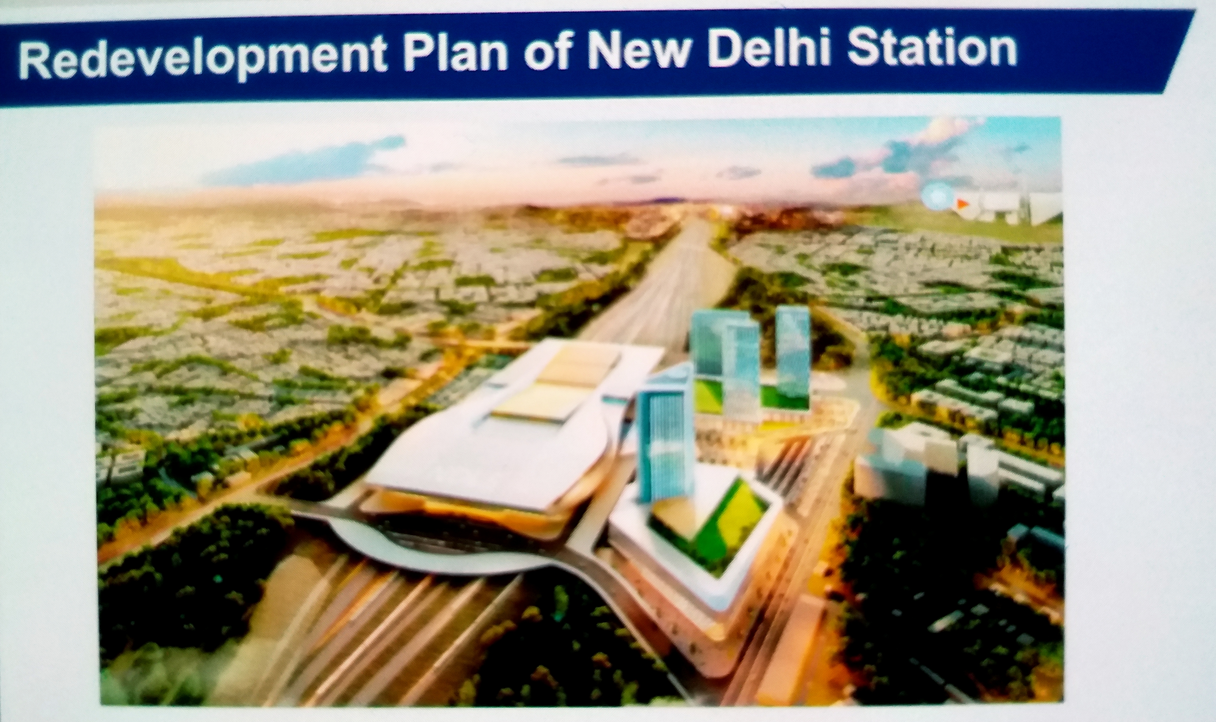 Redevelopment plan of New Delhi railway station