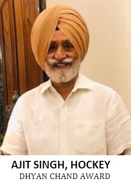 Former hockey player Ajit Pal Singh