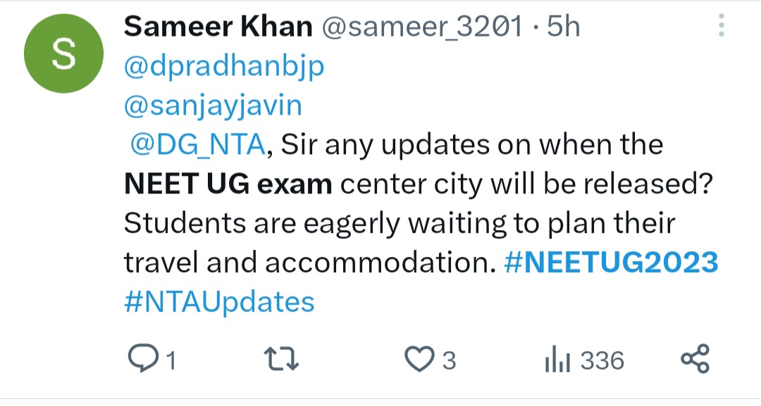 क्या पोस्टपोंड होगा NEET UG 2023