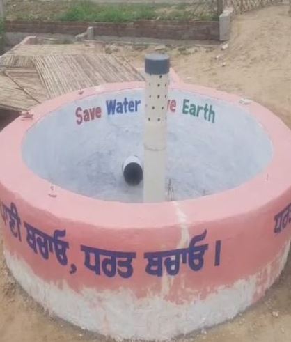 modern well, recharges the water, Bathinda farmer, Bathinda news