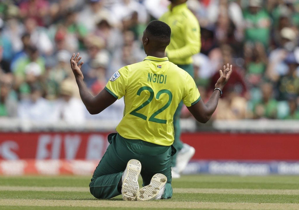 Lungi Ngidi is fit to play today's match.