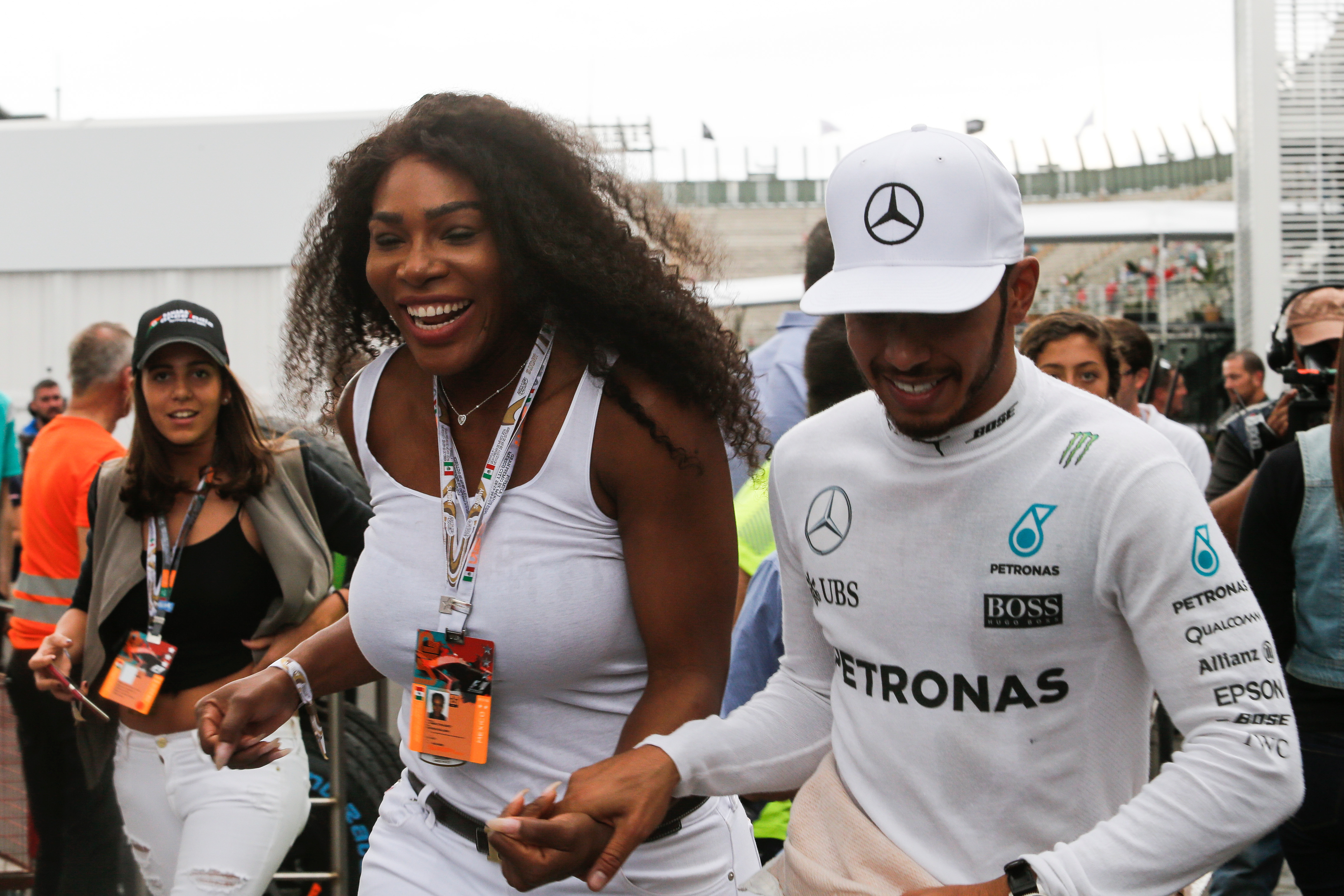 Grand Slam champion, Serena Williams,  Lewis Hamilton, F1