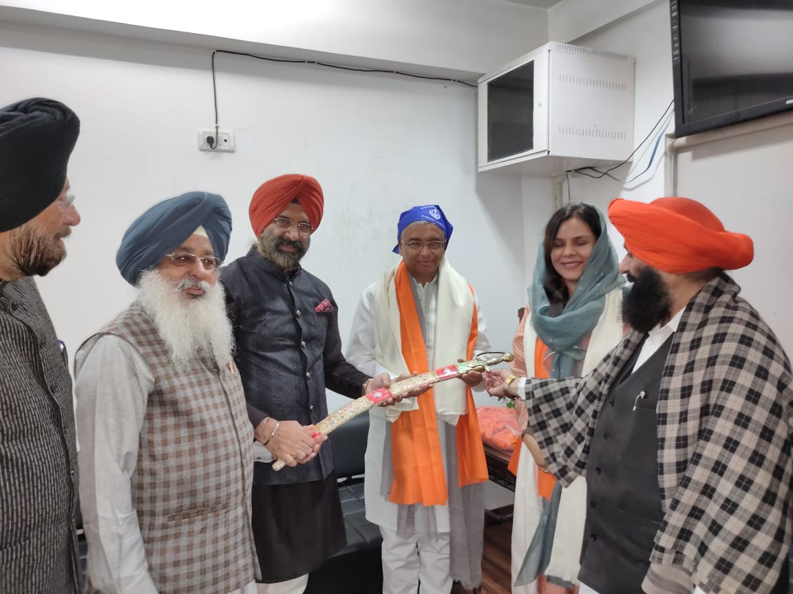 PM of Mauritius has prayed at Gurdwara Bangla Sahib