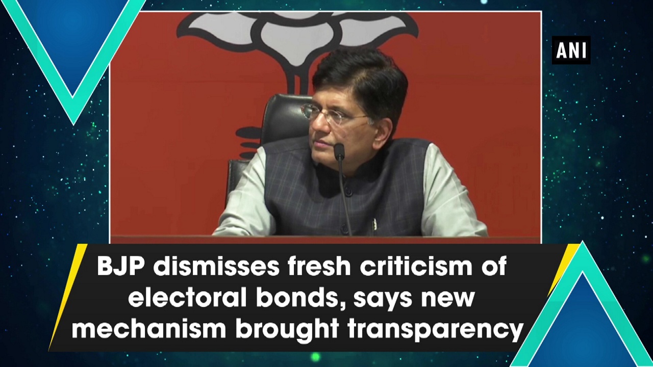 Electroral bonds:  An honest scheme with a dishonest intention