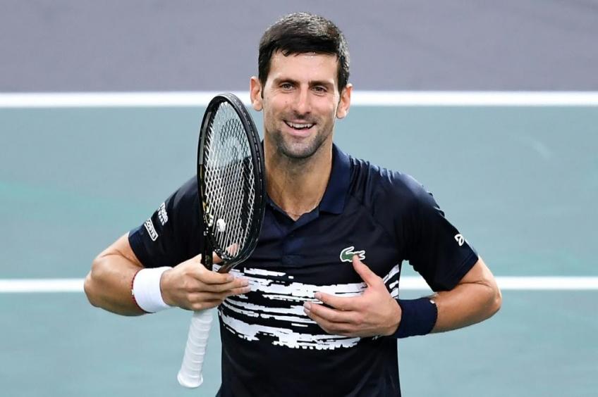 Tennis World No.1 Novak Djokovic