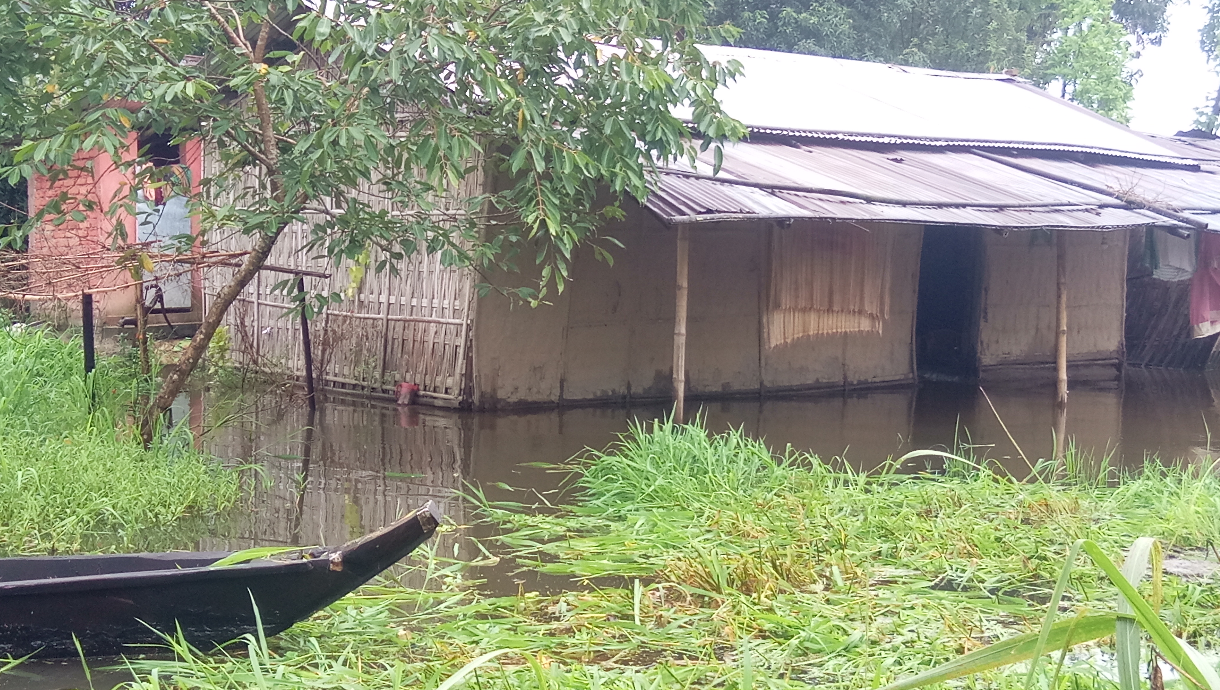 danger level at singora river flood of Naoboicha