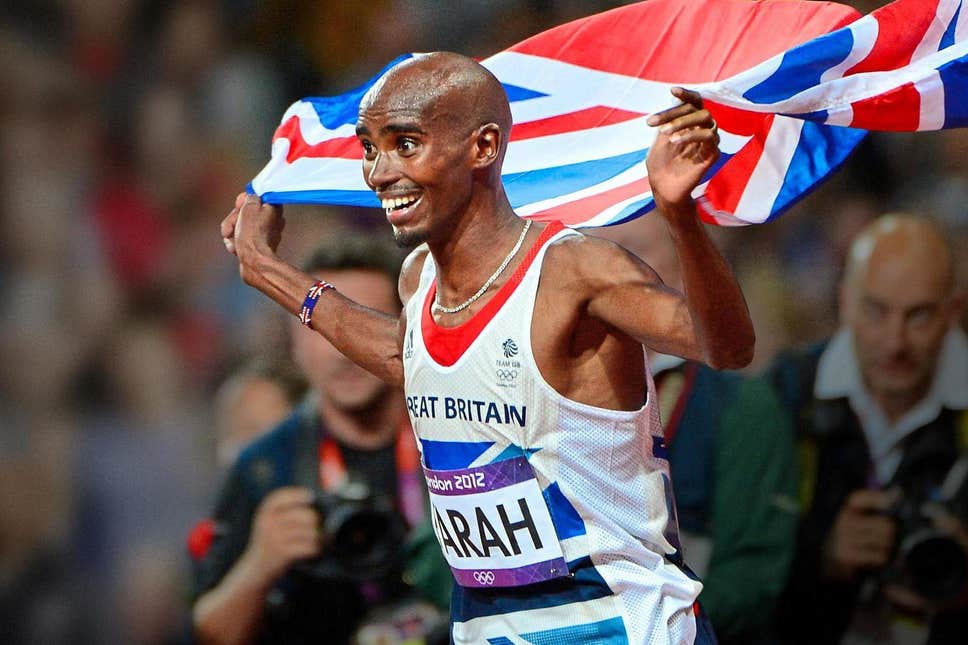 four-time Olympic gold medallist Mo Farah,  Olympics