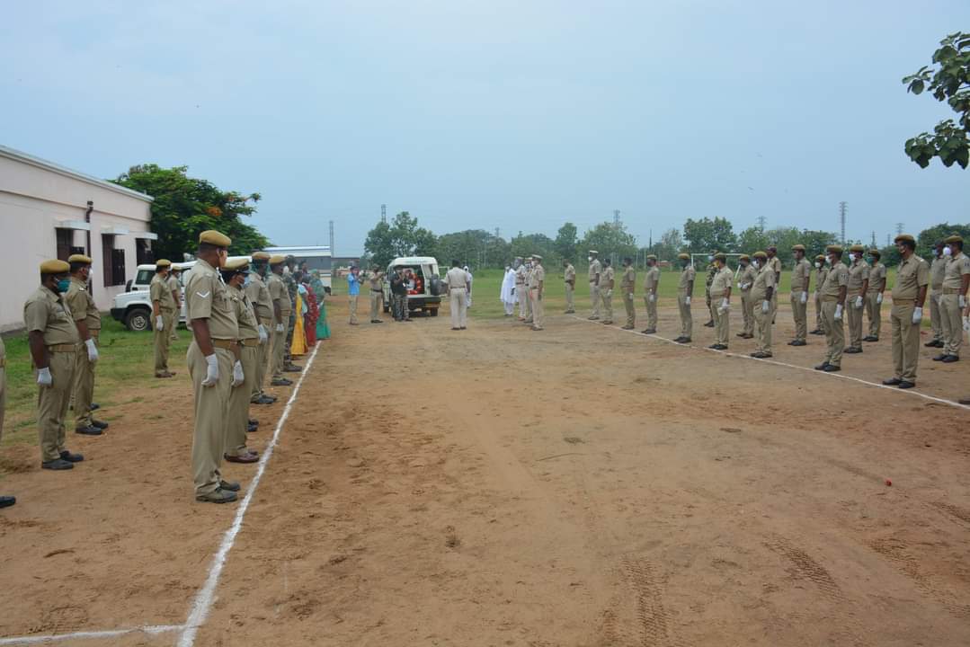 କୋରୋନାରେ ପୋଲିସ ଏଏସ୍‌ଆଇଙ୍କ ମୃତ୍ୟୁ, ଜିଲ୍ଲା ପୋଲିସ ପକ୍ଷରୁ ଶେଷ ସମ୍ମାନ