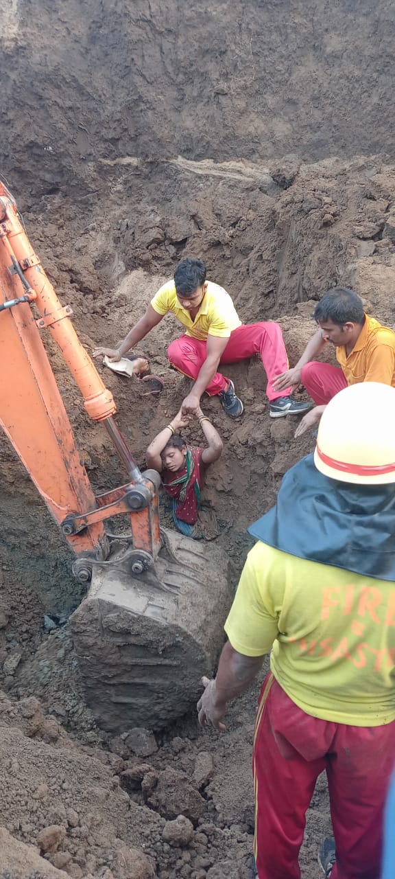 land slide in Odisha