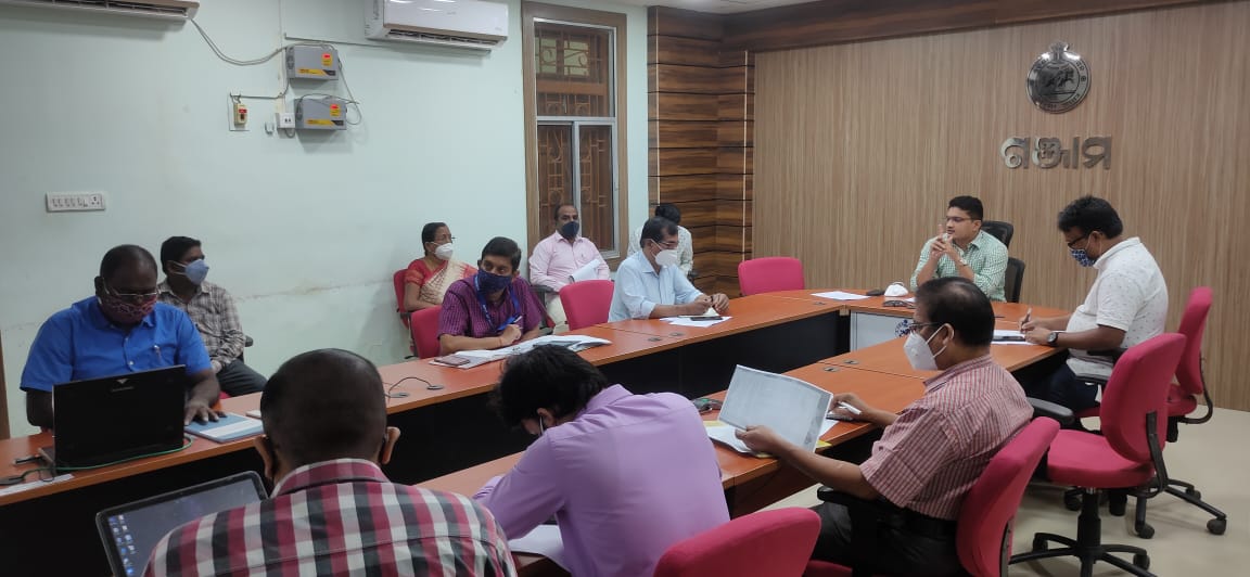 Review meeting of District Rural Development Agency