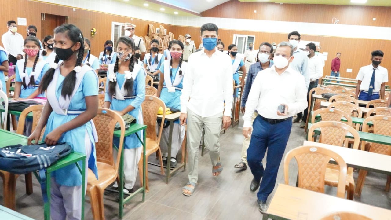 Odisha Chief Secretary reviewed construction work of the Rourkela Hockey Stadium