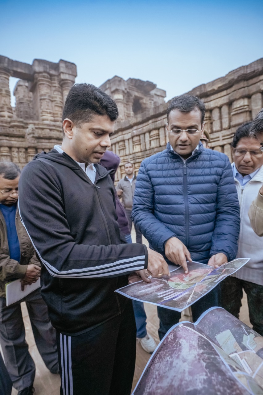 5 T secretary visit konark