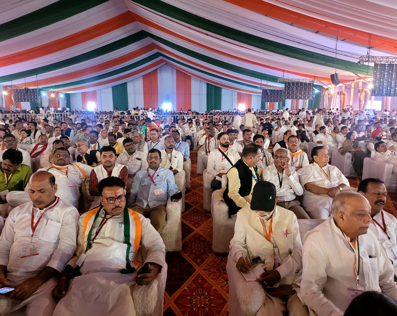 congress plenary session in raipur