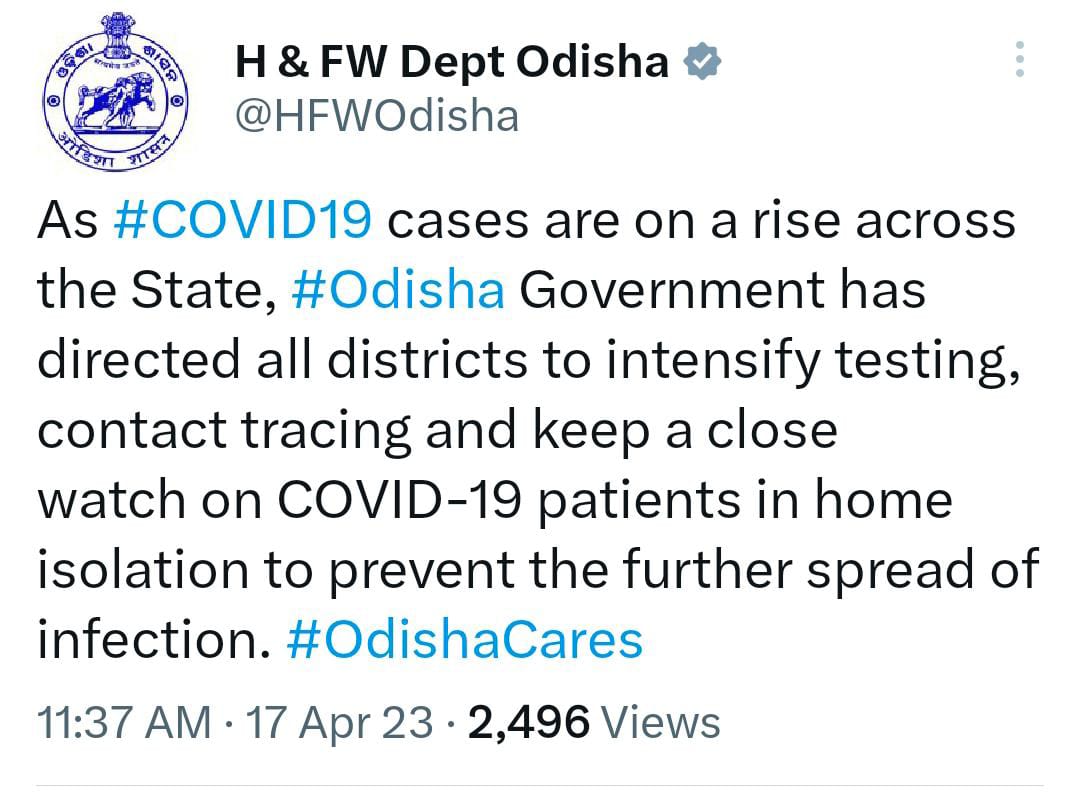 odisha corona case