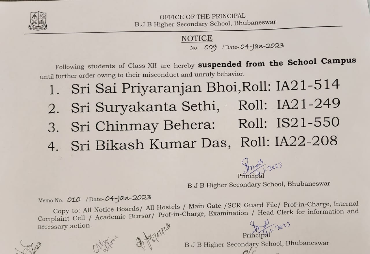 student prohibited from BJB college campus