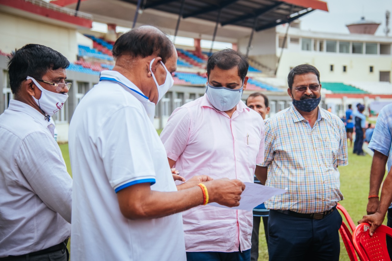 ସିିନିୟର ଆଥ୍‌ଲେଟିକ୍‌ ଚମ୍ପିଆନ୍‌ସିପର ଦ୍ବିତୀୟ ଦିନରେ ମନ୍ତ୍ରୀଙ୍କ କଳିଙ୍ଗ ଷ୍ଟାଡିୟମ ଗସ୍ତ