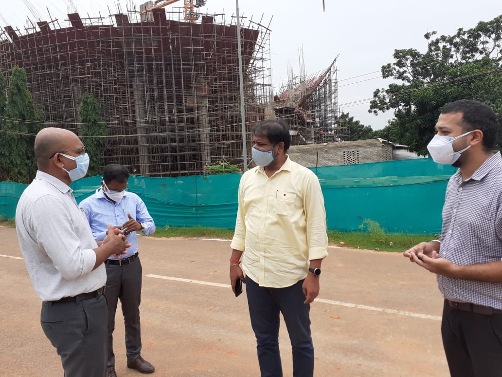 _FIFA U-17 women WC 2022: sports minister review stadium work at Bhubaneswar