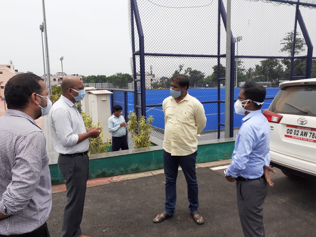 _FIFA U-17 women WC 2022: sports minister review stadium work at Bhubaneswar