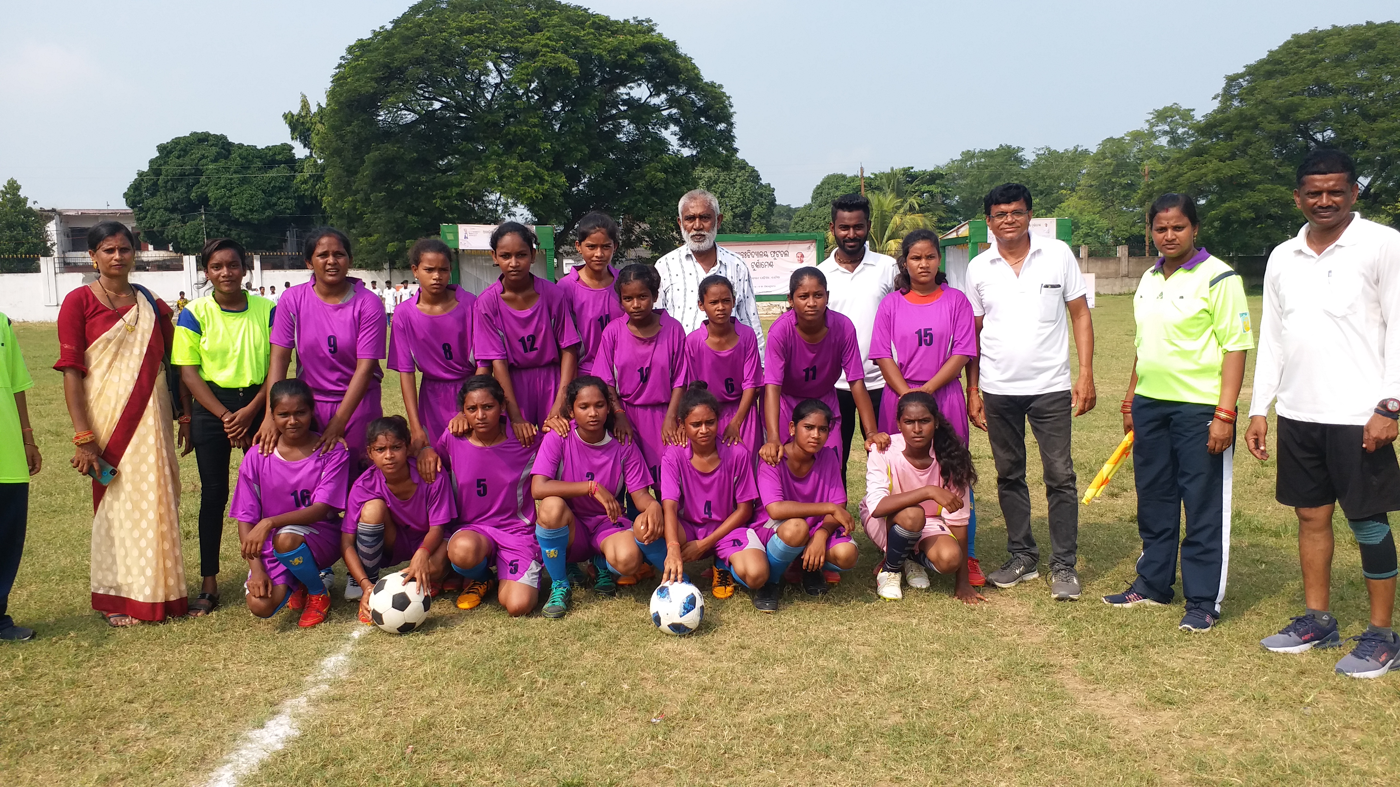 district level inter school football tournament concluded in Boudh in Football For All program