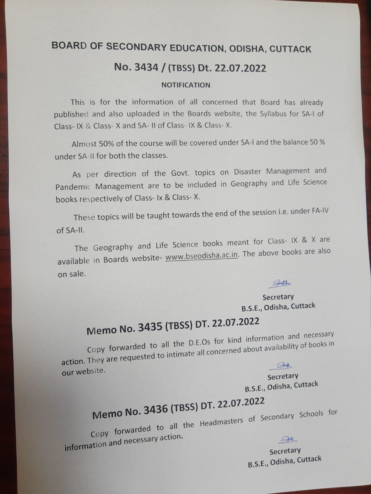 ବିପର୍ଯ୍ୟୟ ପରିଚାଳନା ଓ ମହାମାରୀ ବିଷୟ ପଢିବେ ସ୍କୁଲ ପିଲା