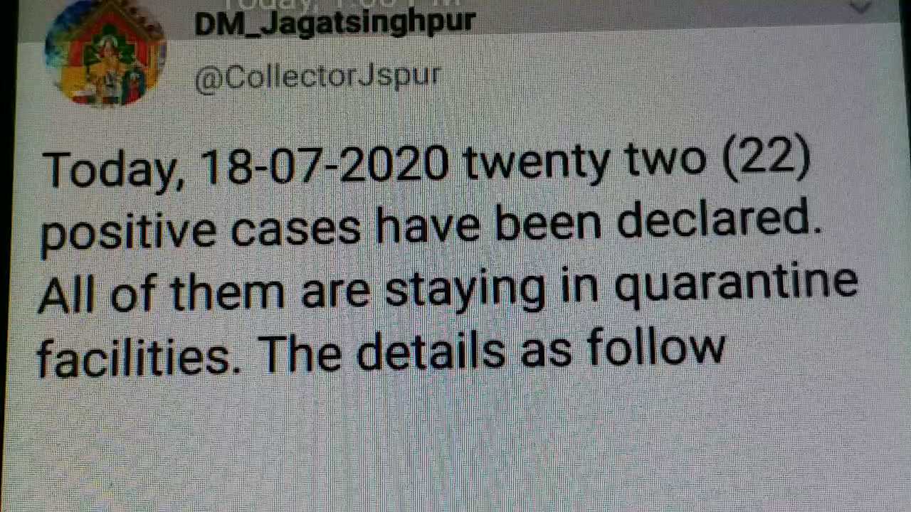 22-new-corona-cases-identified-in-jagatsinghpur