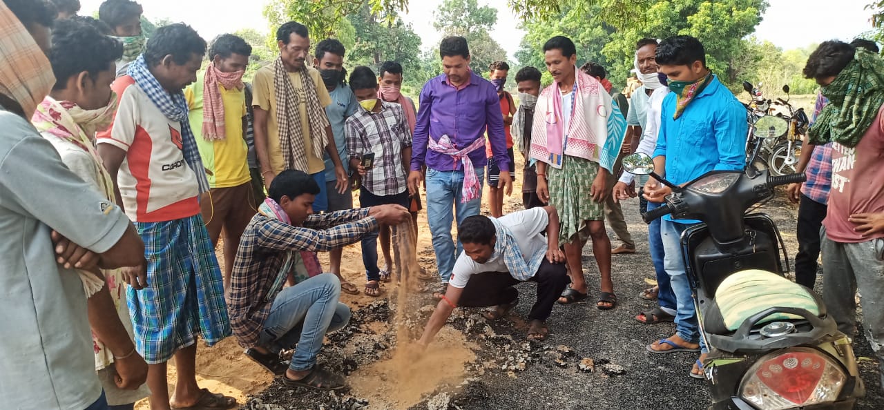 Duplicate road built in kalahandi