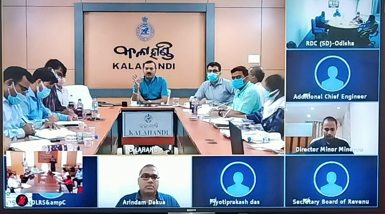 Revenue and Disaster Management Additional Chief Secretary visits Kalahandi district