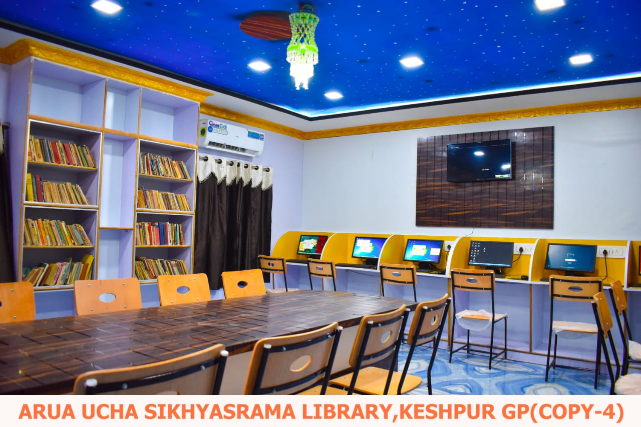 _digital e-library classroom in aruan kadalibana govt high school of kendrapada