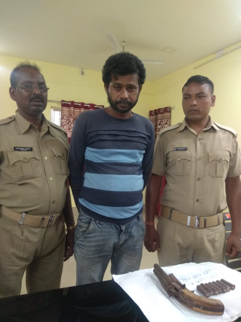 Notorious criminal arrested at khordha