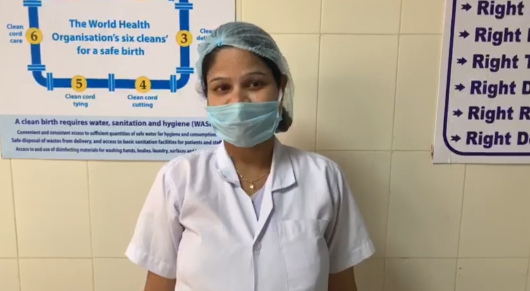 pregnant nurse serving corona patients in odisha