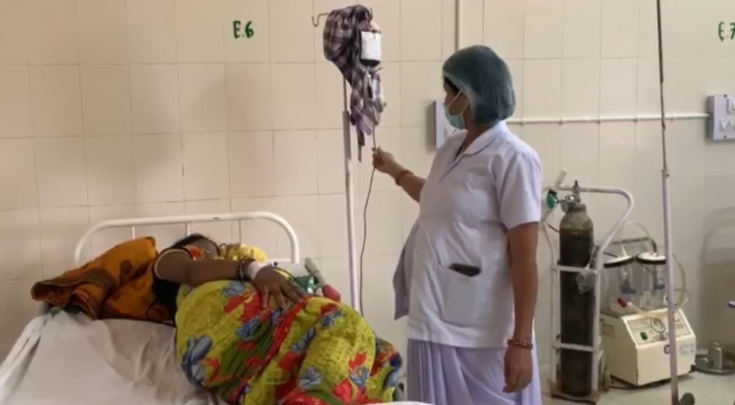 pregnant nurse serving corona patients in odisha