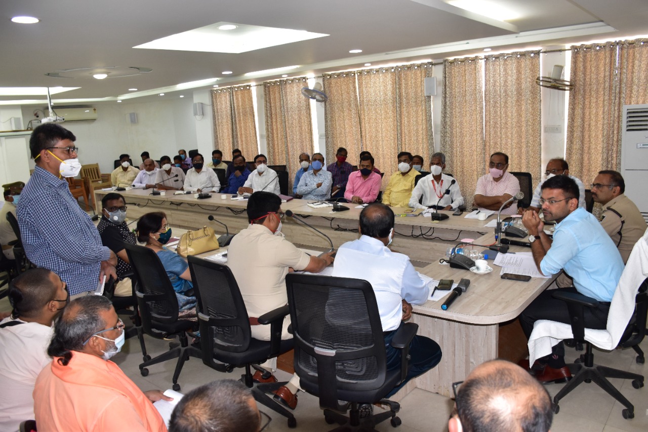 preparatory meeting: ରାଷ୍ଟ୍ରପତିଙ୍କ ପୁରୀଗସ୍ତ ନେଇ ପ୍ରଶାସନର ପ୍ରସ୍ତୁତି ବୈଠକ ଅନୁଷ୍ଠିତ